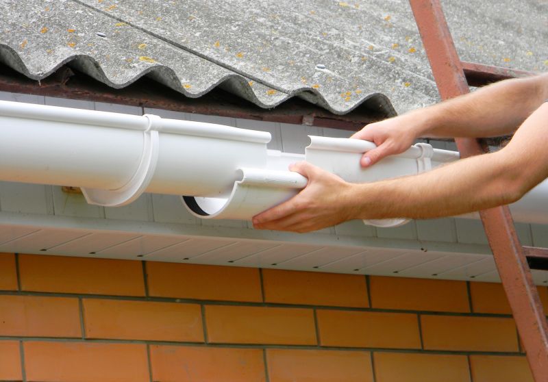 Porch Gutter Installation