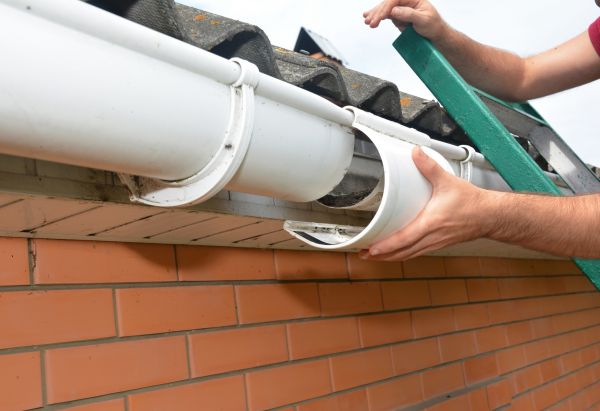 Gutter Seam Repair in Easton