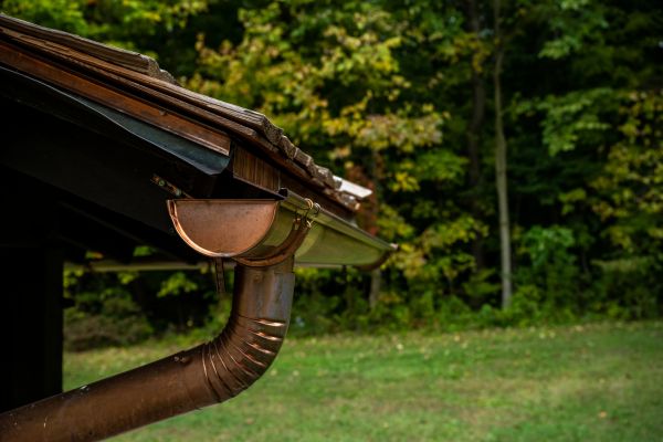 Copper Gutter Replacement in Easton