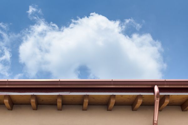Copper Gutter Installation in Easton