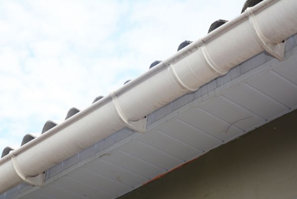 Plastic Gutter Installation in Easton