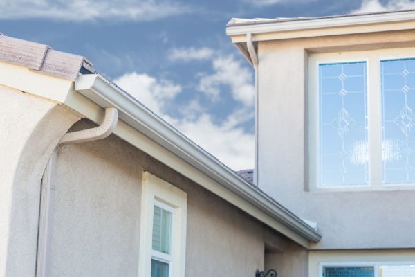Continuous Gutter Installation in Easton