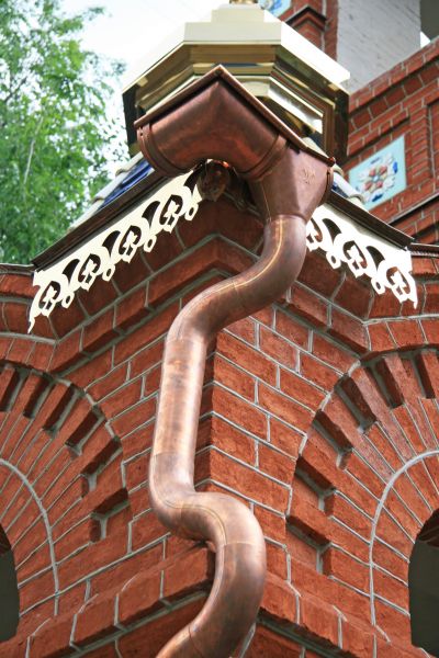 Church Downspout Installation in Easton