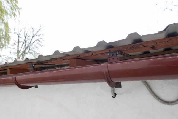 Round Gutters Installation in Easton